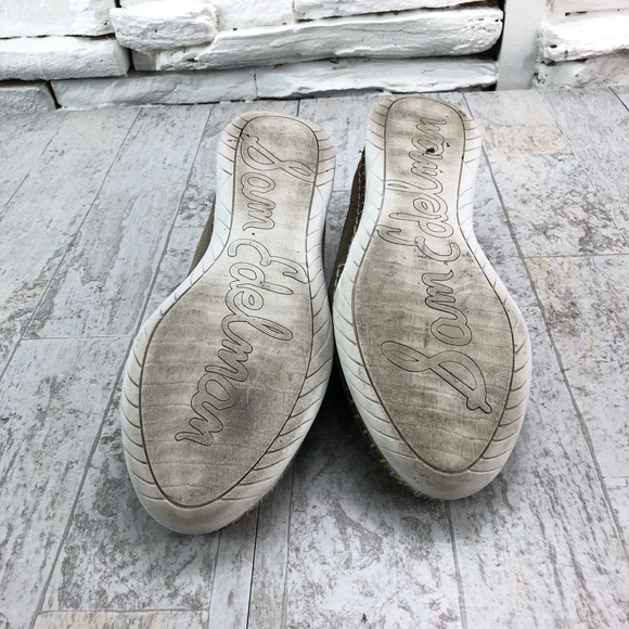 Sam Edelman Kassie Platform Sole Gray Espadrille - Picture 8 of 8